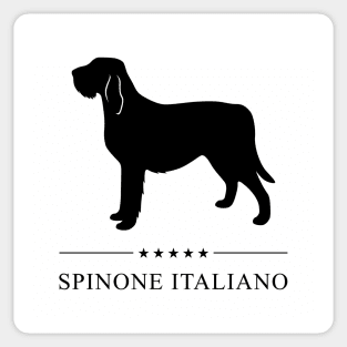 Spinone Italiano Black Silhouette Sticker